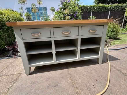 Photo of free Wooden shoe cabinet with drawers (Orpington BR6) #1
