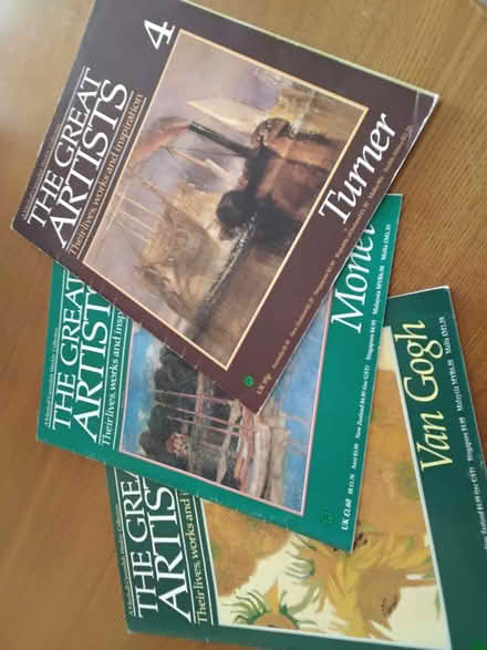 Photo of free Great Artists booklets (Cherwell Heights OX16) #1