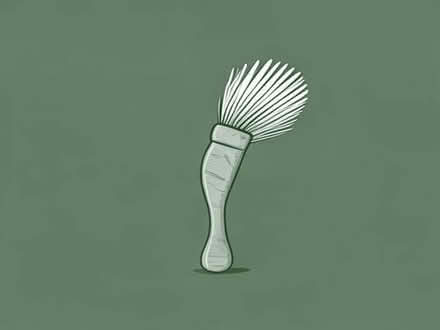 Photo of Wooden boar bristle hair brush (Glanadda LL57) #1