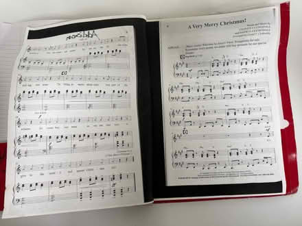 Photo of free Printed Xmas script & sheet music (1075 Valencia Avenue) #3