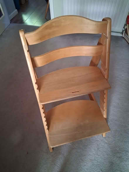 Photo of free Adjustable wooden toddler chair (Ladygrove OX11) #1