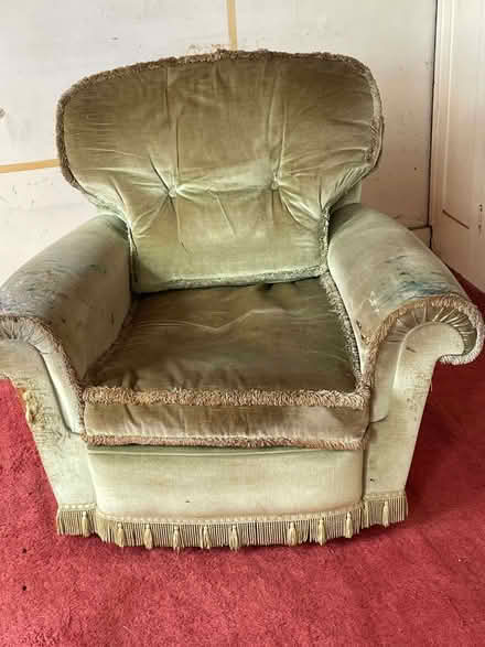 Photo of free 2 matching Wade Long Eaton chairs (Diss IP22) #1