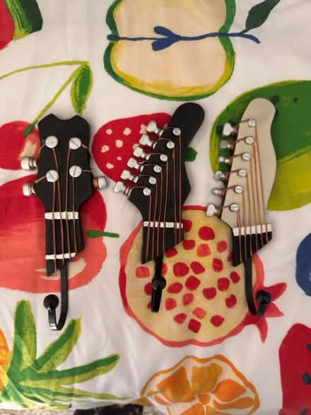 Photo of free x3 guitar headstock wall hooks (Springfield CM1 6) #1