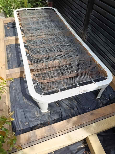 Photo of free Metal bed frame daybed garden? (Tufnell Park, N7) #1