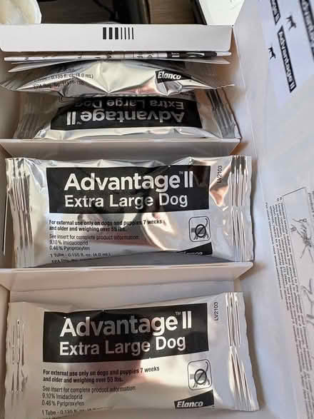 Photo of free Advantage II for fleas - XL (Rodeo) (Old Rodeo) #1