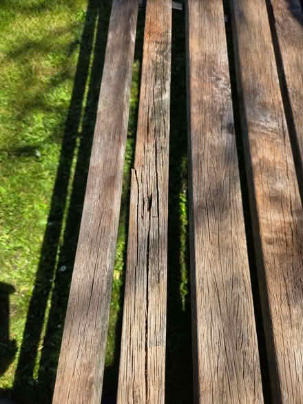 Photo of free Garden bench (Horndean PO8) #2