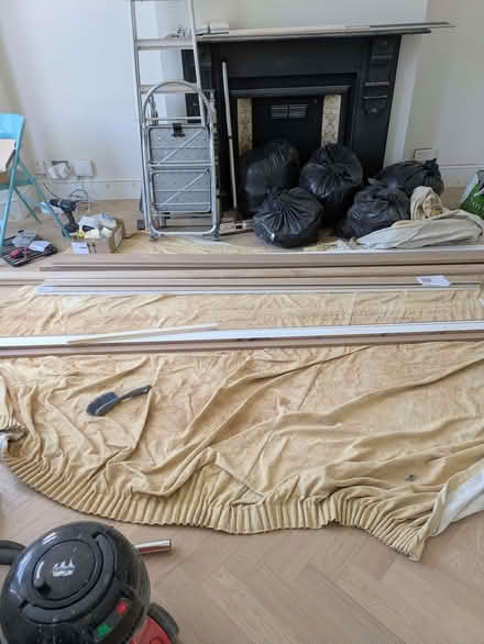 Photo of free 15 MDF planks of wood 7.5 x 300cm (Kensal Rise/Green NW10) #3
