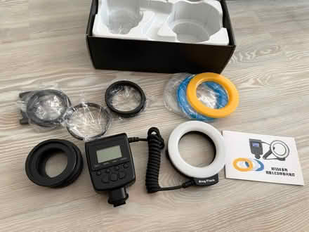 Photo of free Camera Ring Light (AA powered) (Upton Gardens) #2