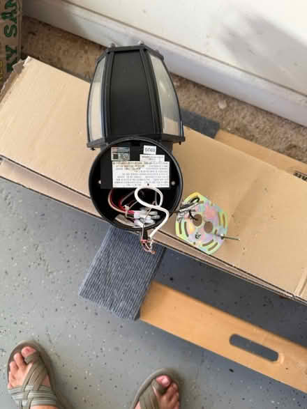 Photo of free Electric outside light (Berryville, VA) #3