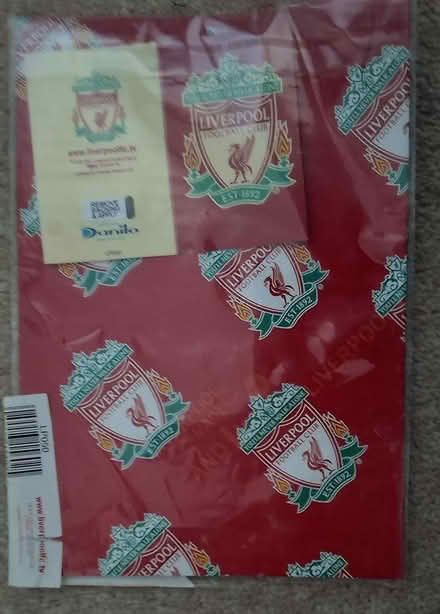 Photo of free Liverpool FC wrapping paper (South Acton) #1