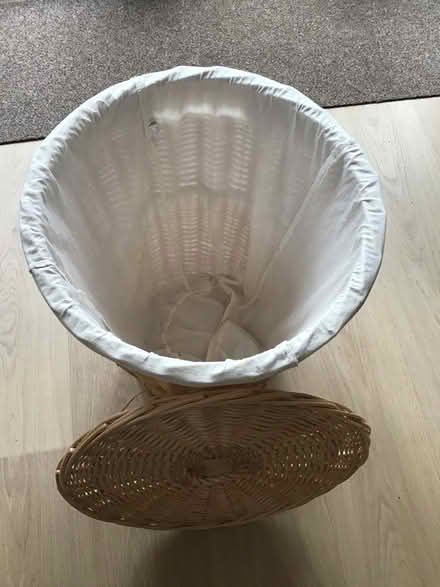 Photo of free Wicker Linen Basket (Englefield Green TW20 0) #2