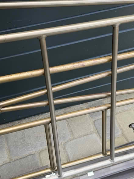 Photo of free Four poster canopy, metal bedframe (Mill Valley) #4