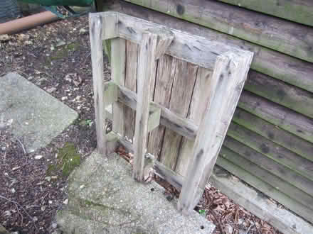 Photo of free Wooden pallet (Barton-on-Sea BH25) #2