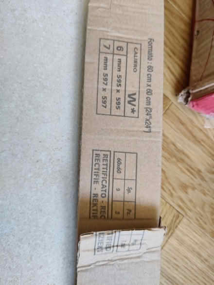 Photo of free Beige porcelain tiles x4 (Marchmont EH9) #4
