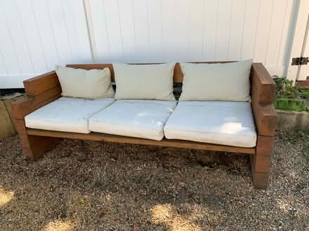 Photo of free Outdoor couch (Melrose, ma) #1