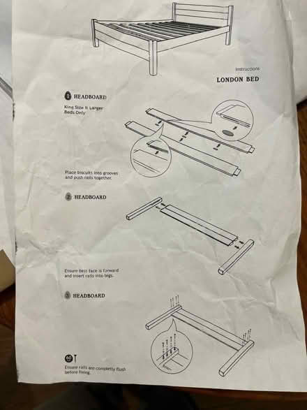 Photo of free Small double bed frame (East Finchley N2) #2