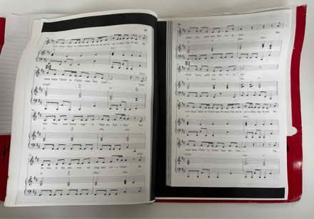 Photo of free Printed Xmas script & sheet music (1075 Valencia Avenue) #4