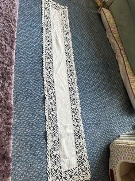 Photo of free Vintage lace runner (Ashford TW15) #1