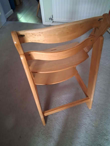 Photo of free Adjustable wooden toddler chair (Ladygrove OX11) #2