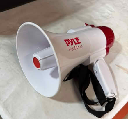 Photo of free Battery operated bullhorn (Mill Valley) #1