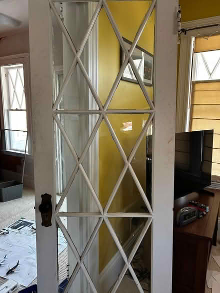 Photo of free Glass Paneled Door (West Somerville) #1