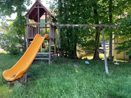 Photo of free Swing set (Melrose, ma) #1