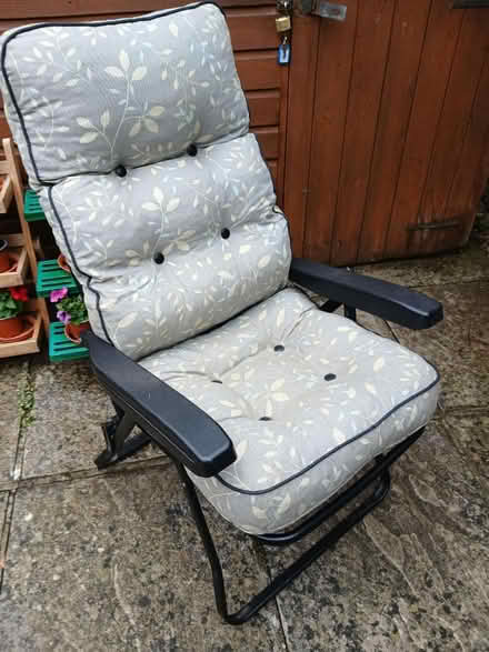 Photo of free Garden chair (OX4 Temple Cowley) #1