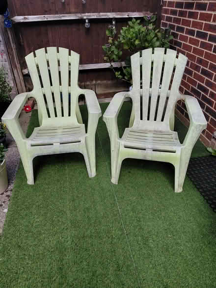 Photo of free 2 x. Garden chairs (Hatfield) #1