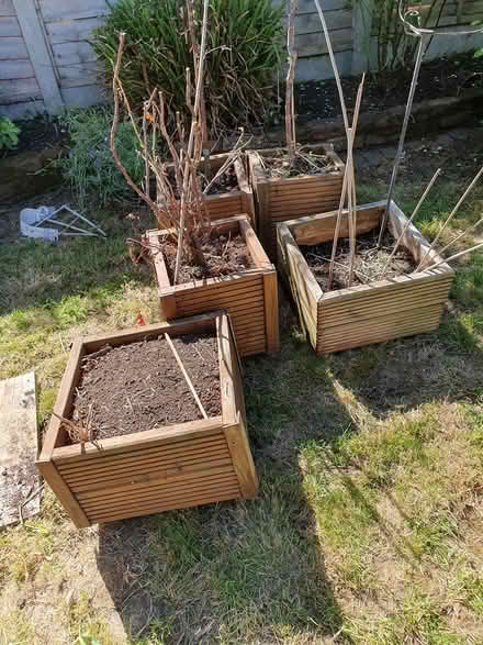 Photo of free Woodden planters (hemel hempstead) #1