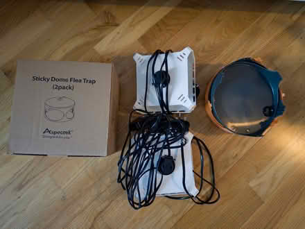 Photo of free 6 sticky flea traps with light bulbs (Hyde Park Estate W2) #1