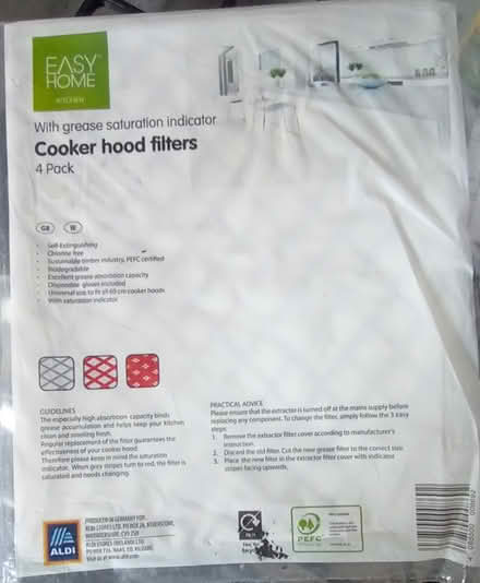 Photo of free Cooker hood filters x 4 (Braunstone LE3) #2