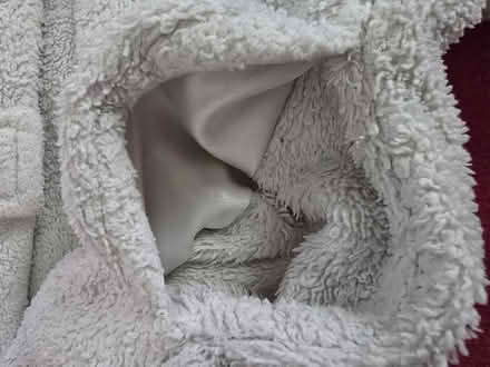 Photo of free Fuzzy White Short Robe - L/XL (West 7th) #3