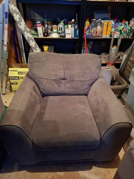 Photo of free Grey Armchair (Whiston (S60)) #1