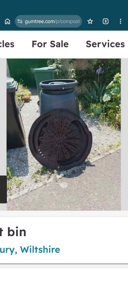 Photo of free Compost bin (Malmesbury wilts) #1