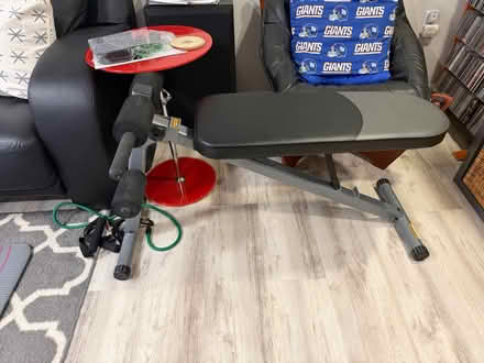 Photo of free Recumbent bike, weight bench (Columbia) #2