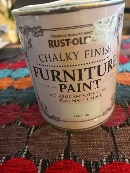 Photo of free Rust oleum chalky finish paint (Comberton DY10) #1
