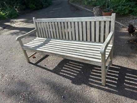 Photo of free 3 seater bench (EX8 Littleham Exmouth) #1