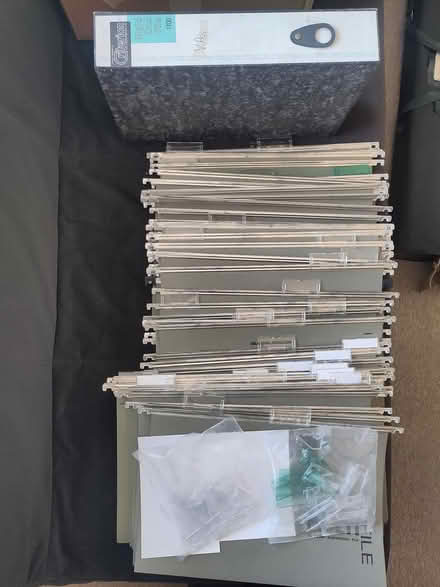 Photo of free hanging files and a box file (Bishopston BS7) #1
