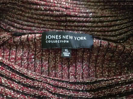 Photo of free Metallic Red Cowl Neck Shirt - XL (West 7th) #4