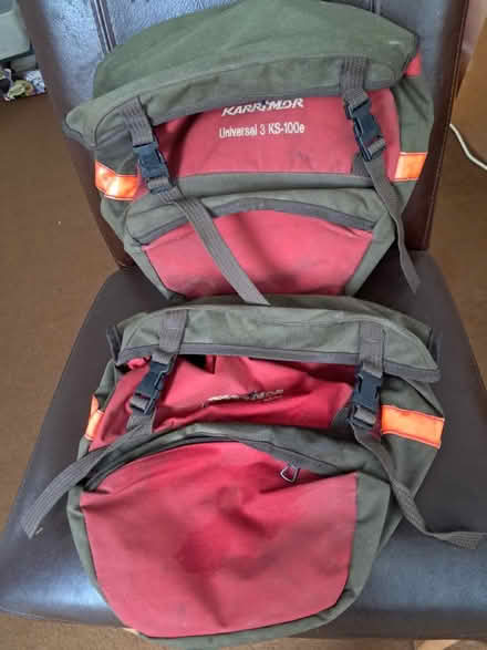 Photo of free Bike pannier bags (pair) (Woodlands Av., Sidcup DA15) #1