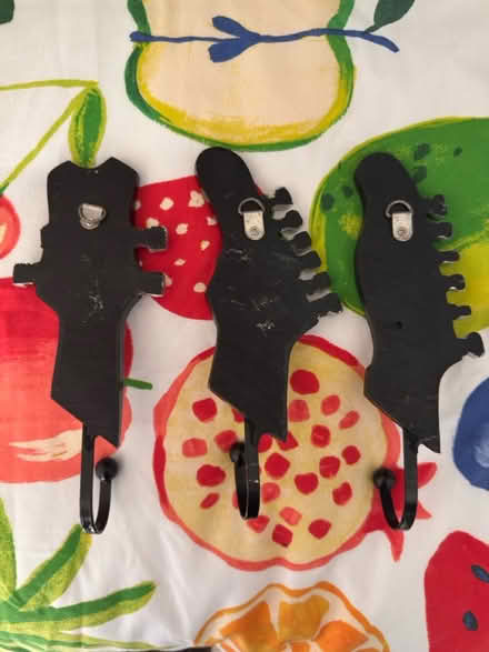 Photo of free x3 guitar headstock wall hooks (Springfield CM1 6) #3