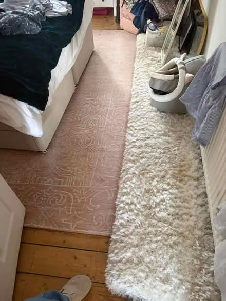 Photo of free Large white rug (Shawlands G41) #2