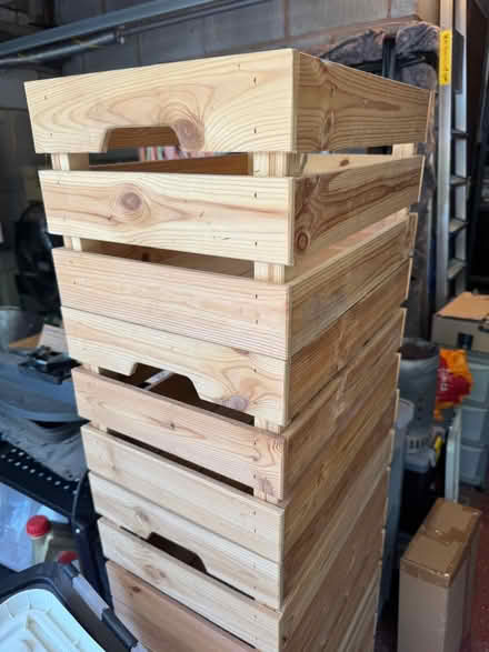 Photo of free Stackable wooden crates (Llandudno LL30) #1