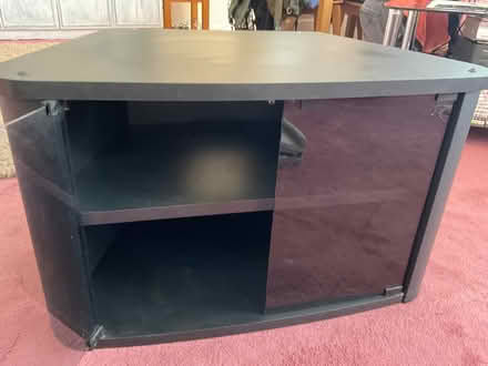 Photo of free Black TV stand (Eastwood SS2) #2