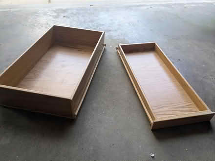 Photo of free cabinet drawers & slide-out shelves (Oregon, WI) #2