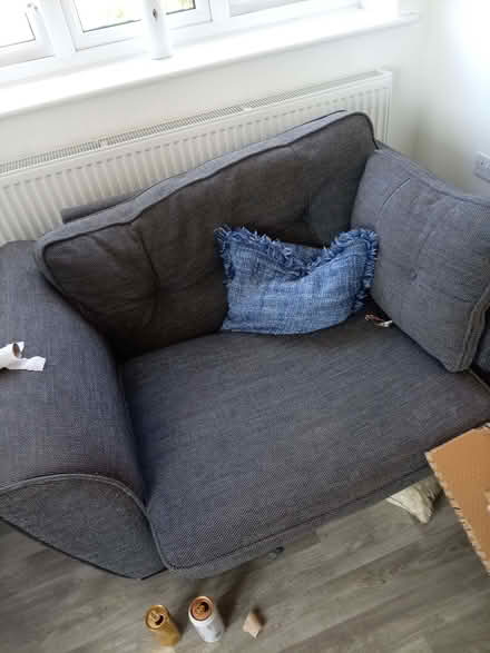 Photo of free Sofa And Cuddle Chair (Eastbourne BN20) #1