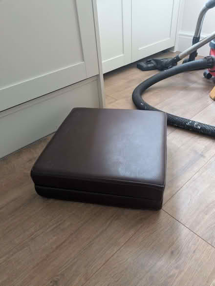 Photo of free Leather collapsible cat bed/cat house (Braintree CM7) #2