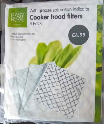 Photo of free Cooker hood filters x 4 (Braunstone LE3) #1