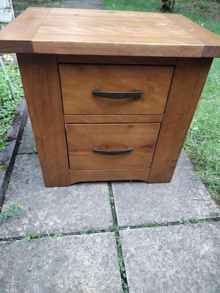 Photo of free Bedside cabinet, 2 drawers (Norwich NR7) #1