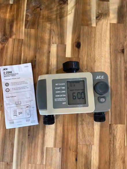 Photo of free 2 zone Programable Water Timer (Waterford/Clarkston) #1